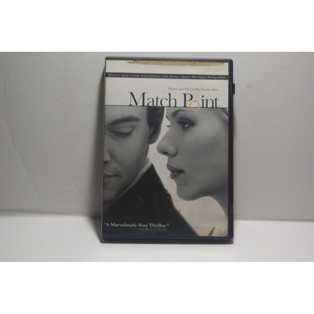 Match Point DVD 2006 Scarlett Johansson Action Thriller Sexy